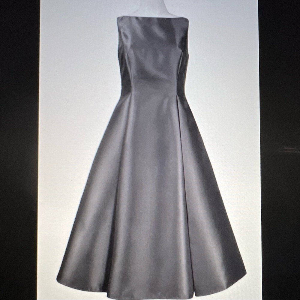 Adrianna Papel tes length black dress brand new with tags